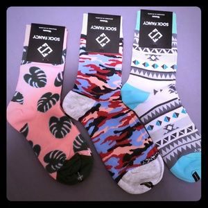 6 pair of sock fancy nwt women high quality socks